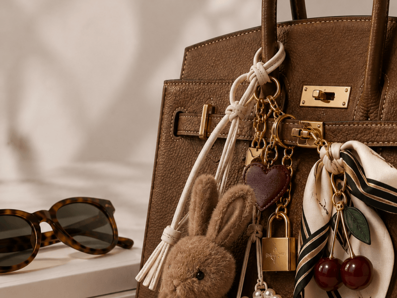Bag Charms: de un simple accesorio a un símbolo de personalidad y&nbsp;estilo